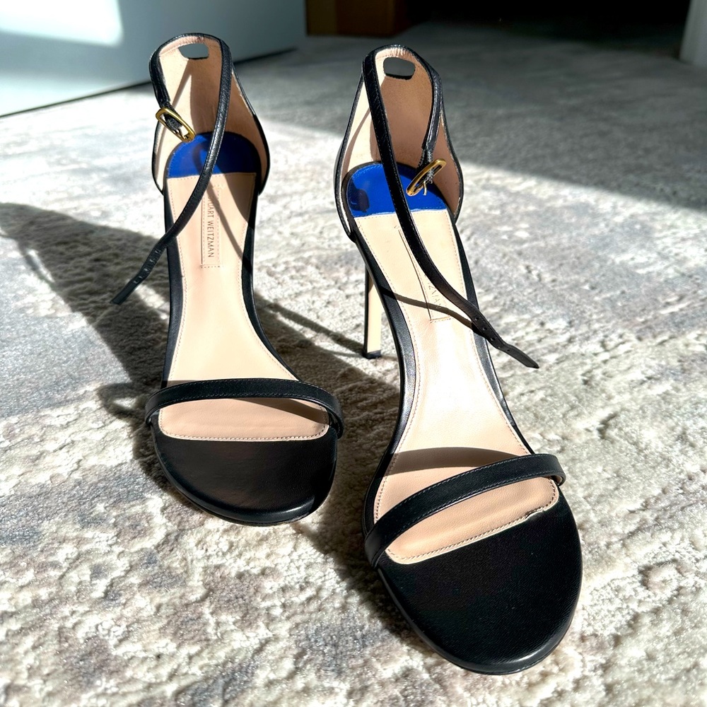 Stuart Weitzman Black Sandals